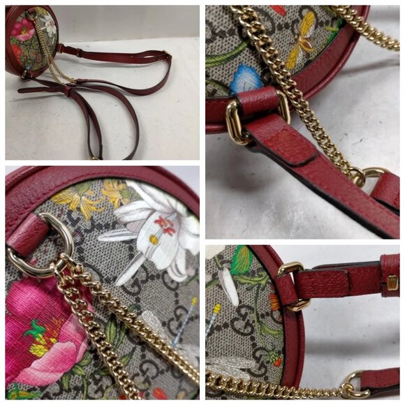 Gucci BackPack Bag Red PVC 750-052925 - Picture 7 of 13